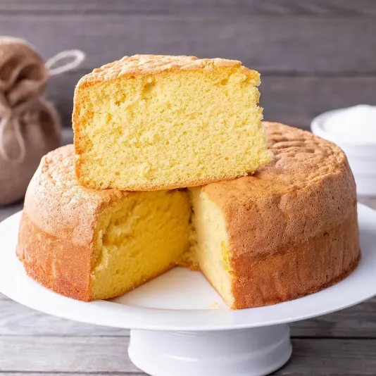 Рецепт сухого бисквитного торта