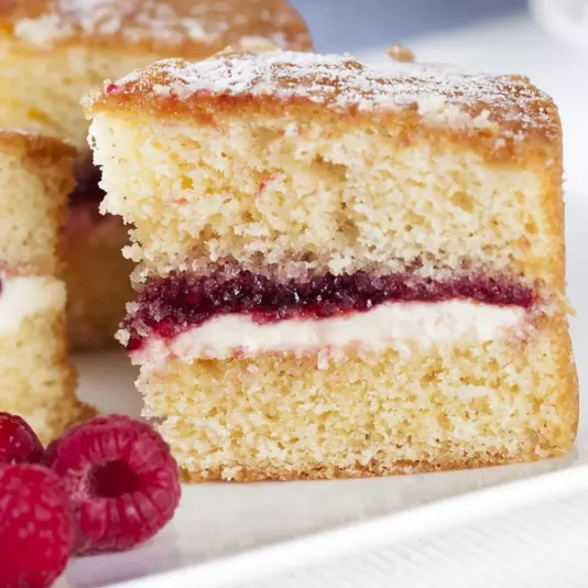 Sponge cake with jam recipe